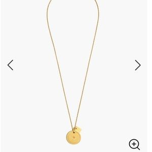 Madewell Jewelry - Etched Coin Necklace Madewell Jewelry - Etched Coin Necklace